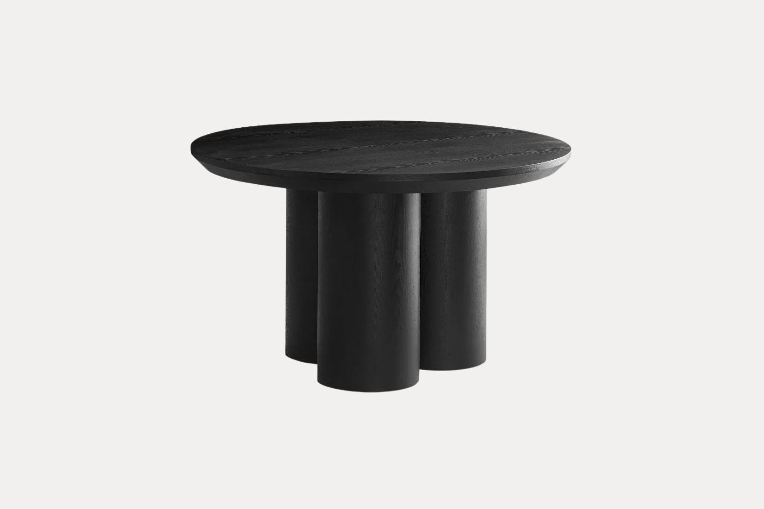 Koninklijke Eettafel Rond – Zwart 130