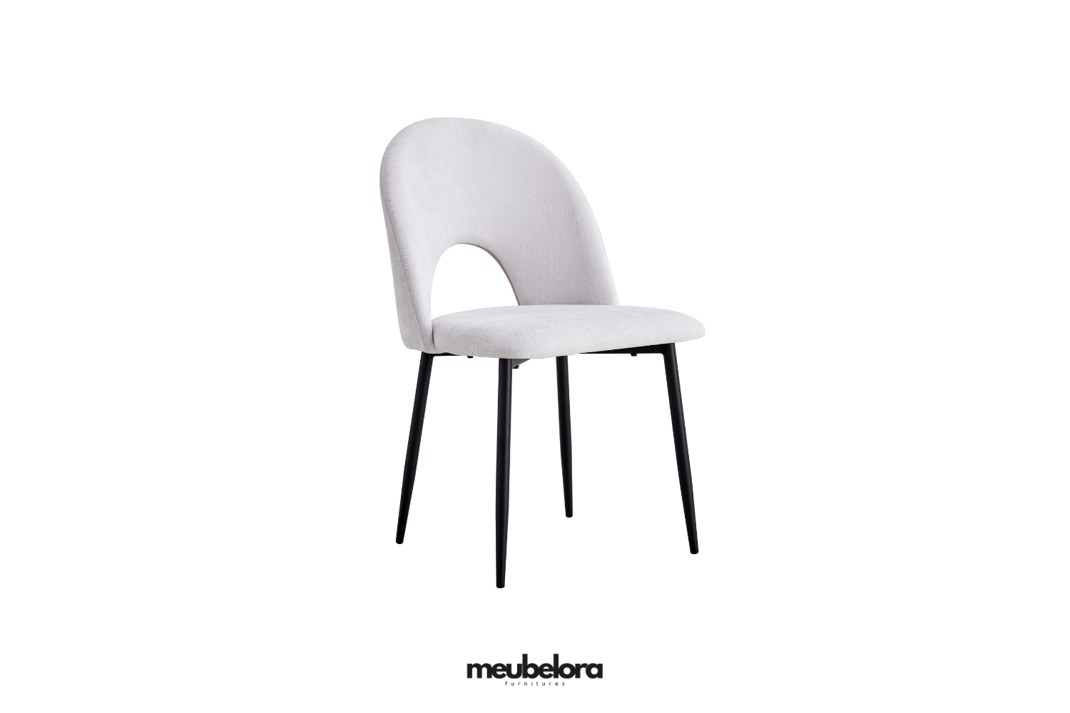 Stoel 'Amelia' — Poten in Zwart