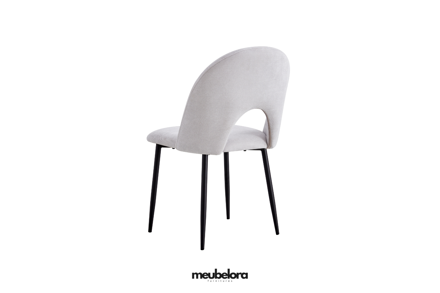 Stoel 'Amelia' — Poten in Zwart