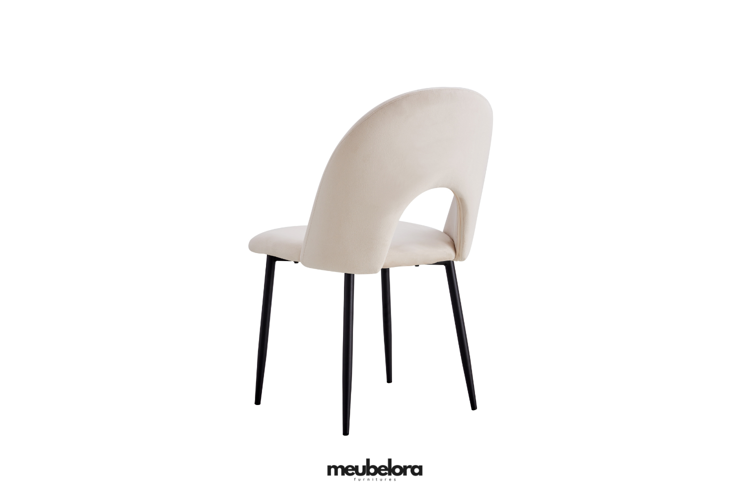 Stoel 'Amelia' — Poten in Zwart