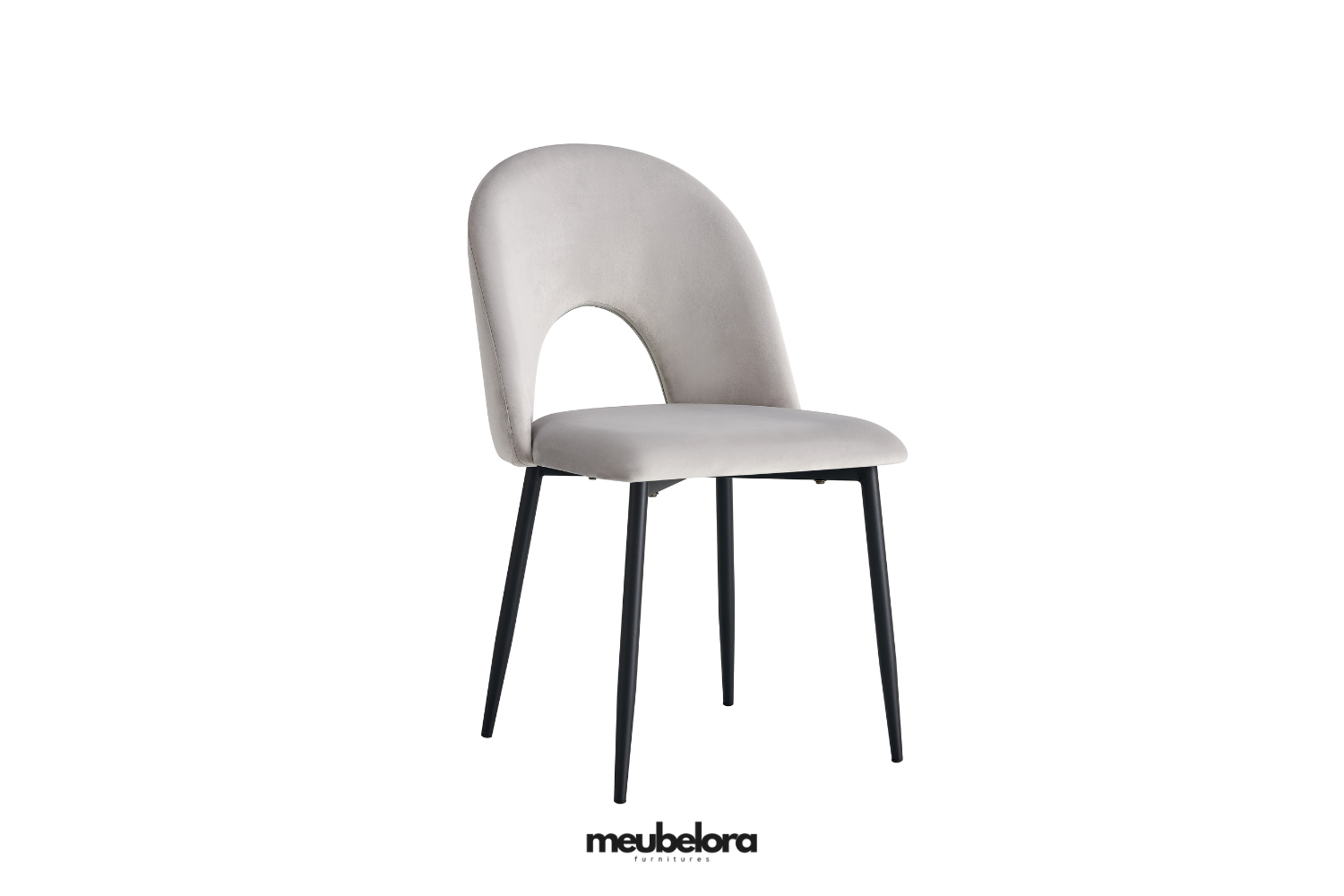 Stoel 'Amelia' — Poten in Zwart