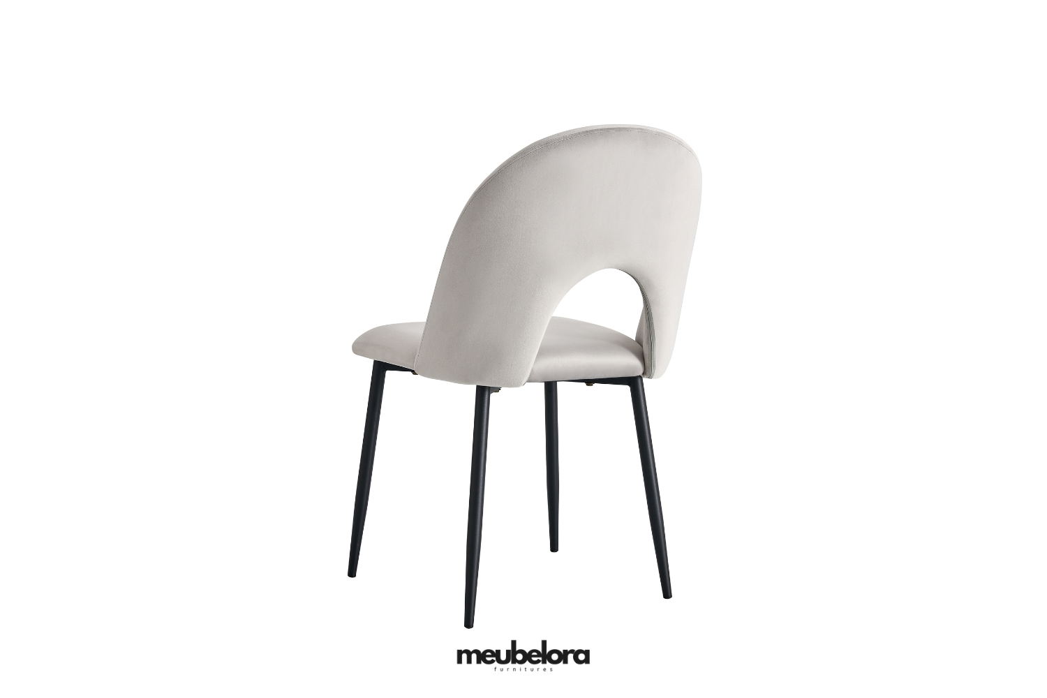 Stoel 'Amelia' — Poten in Zwart