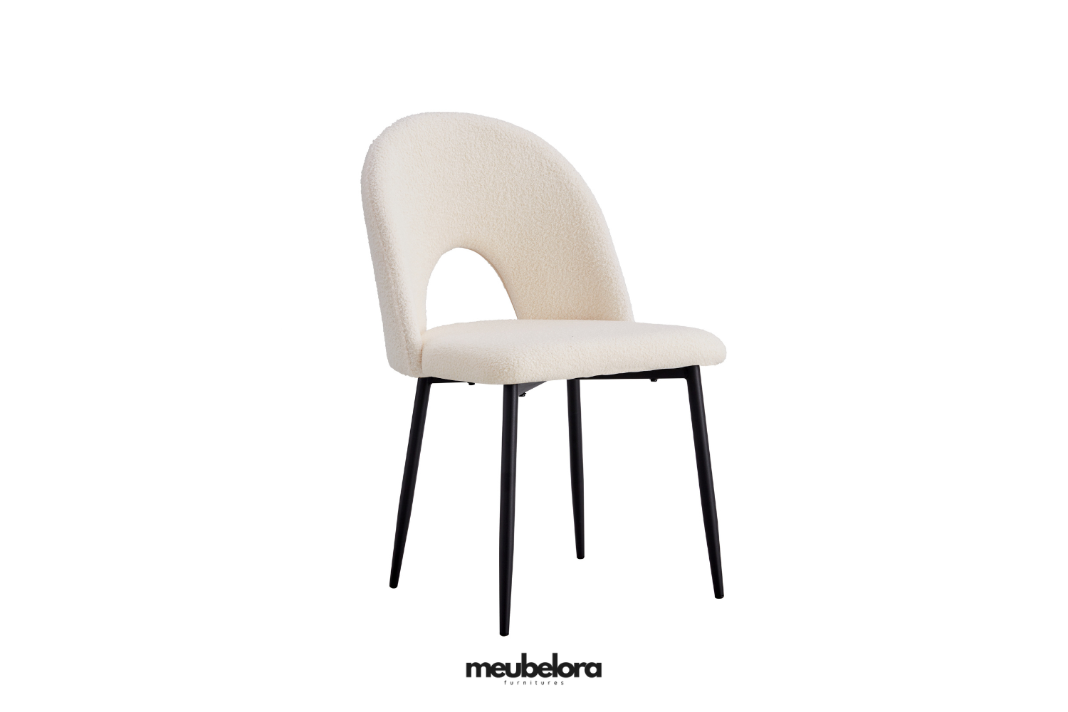 Stoel 'Amelia' — Poten in Zwart