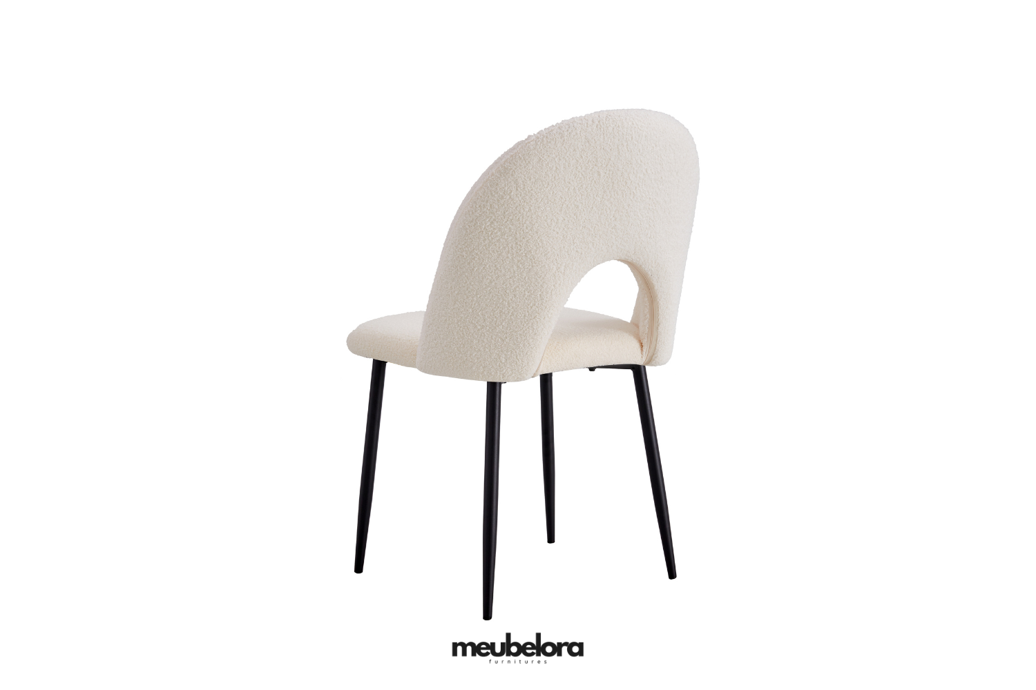 Stoel 'Amelia' — Poten in Zwart