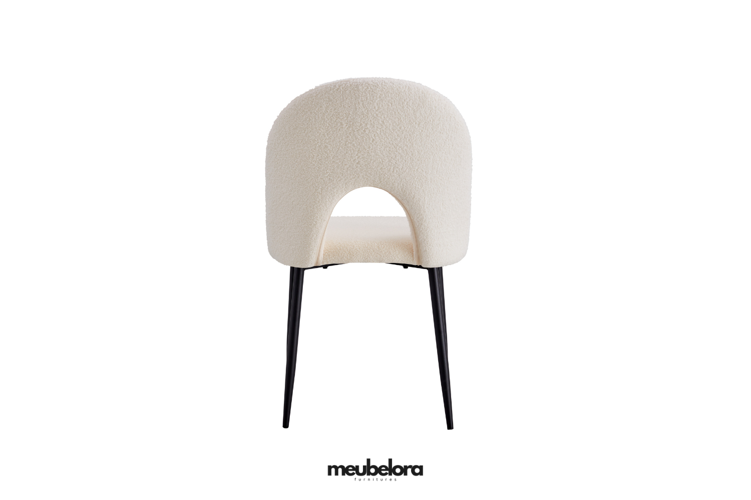 Stoel 'Amelia' — Poten in Zwart