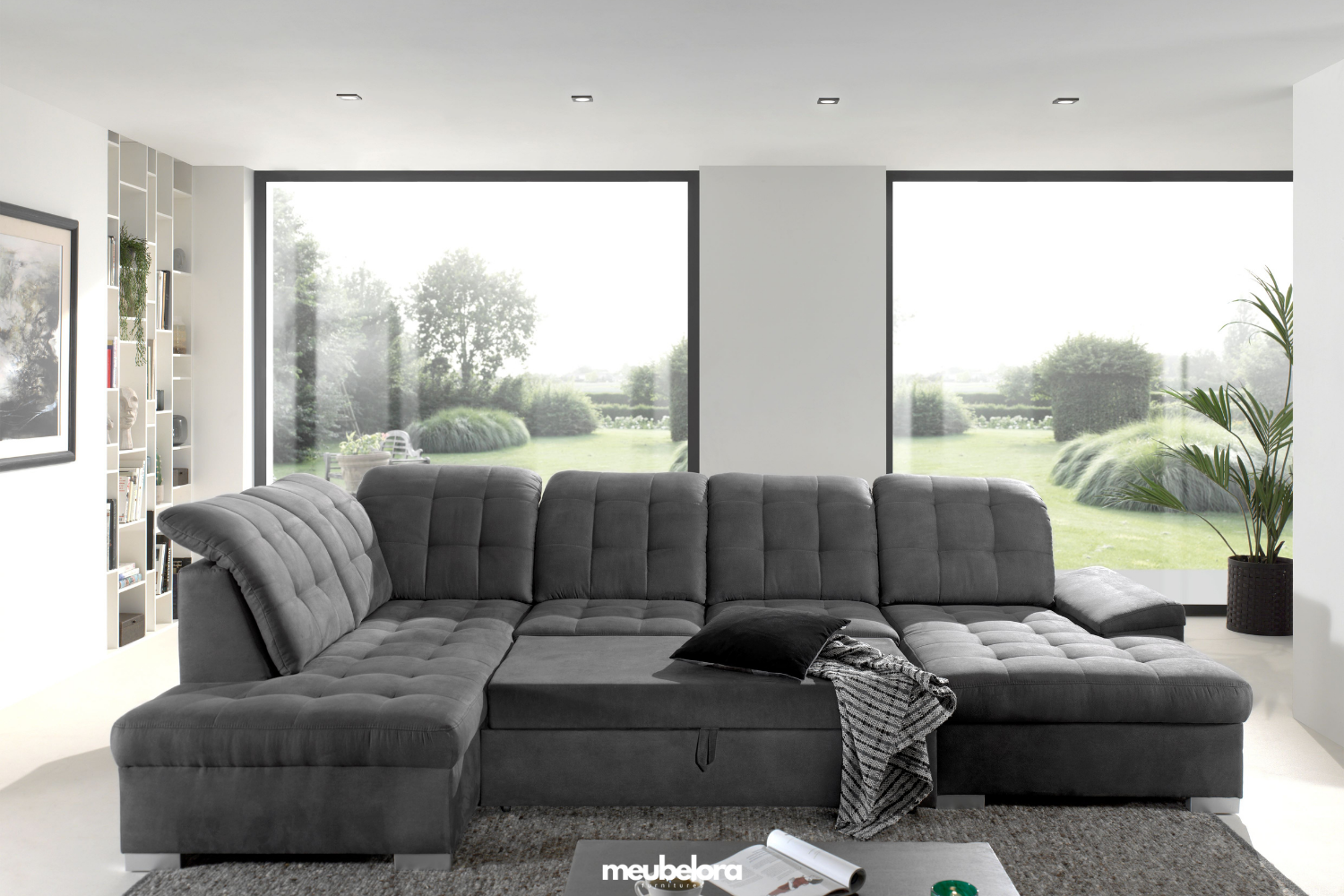 U-bank Nicole — Met Slaapfunctie en Koffer