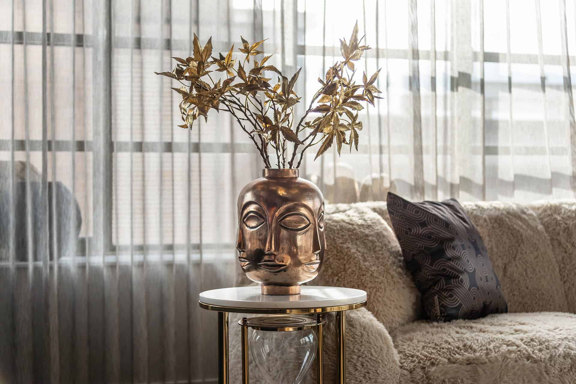 Bijzettafel Tempus (Gold)