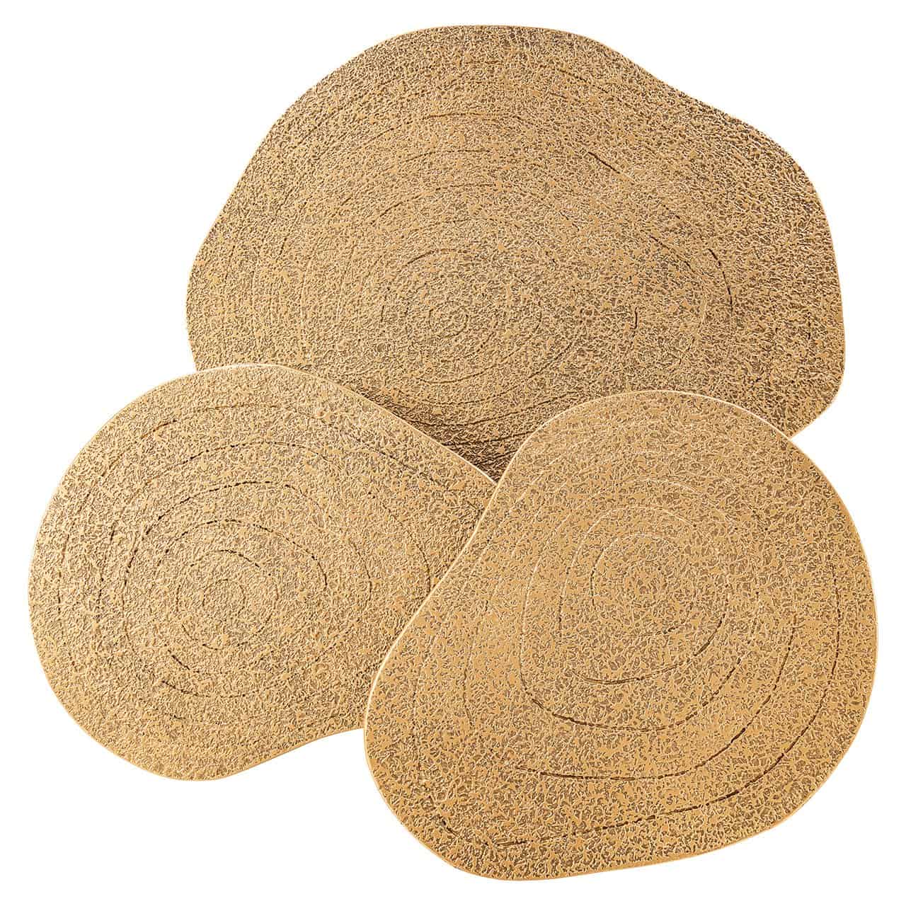 Bijzettafel Usha met glas (Pink)