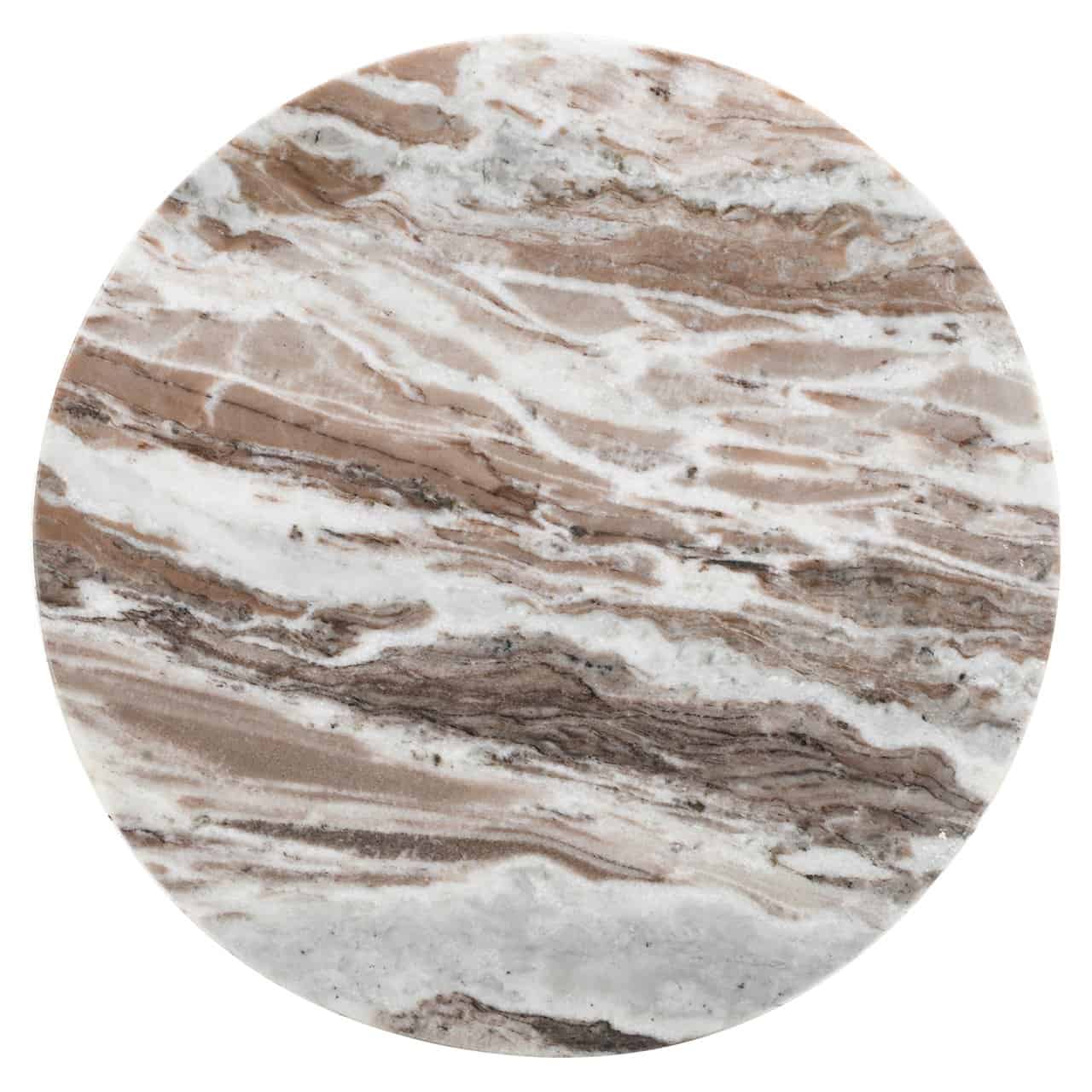 Bijzettafel Oberoy 45Ø (Brown)