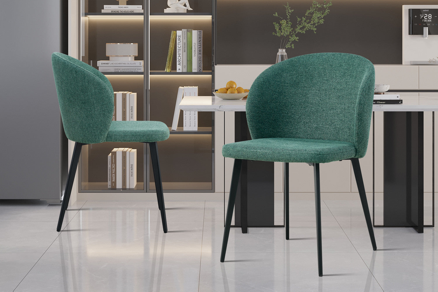 Stoel 'Toledo' Stof Groen