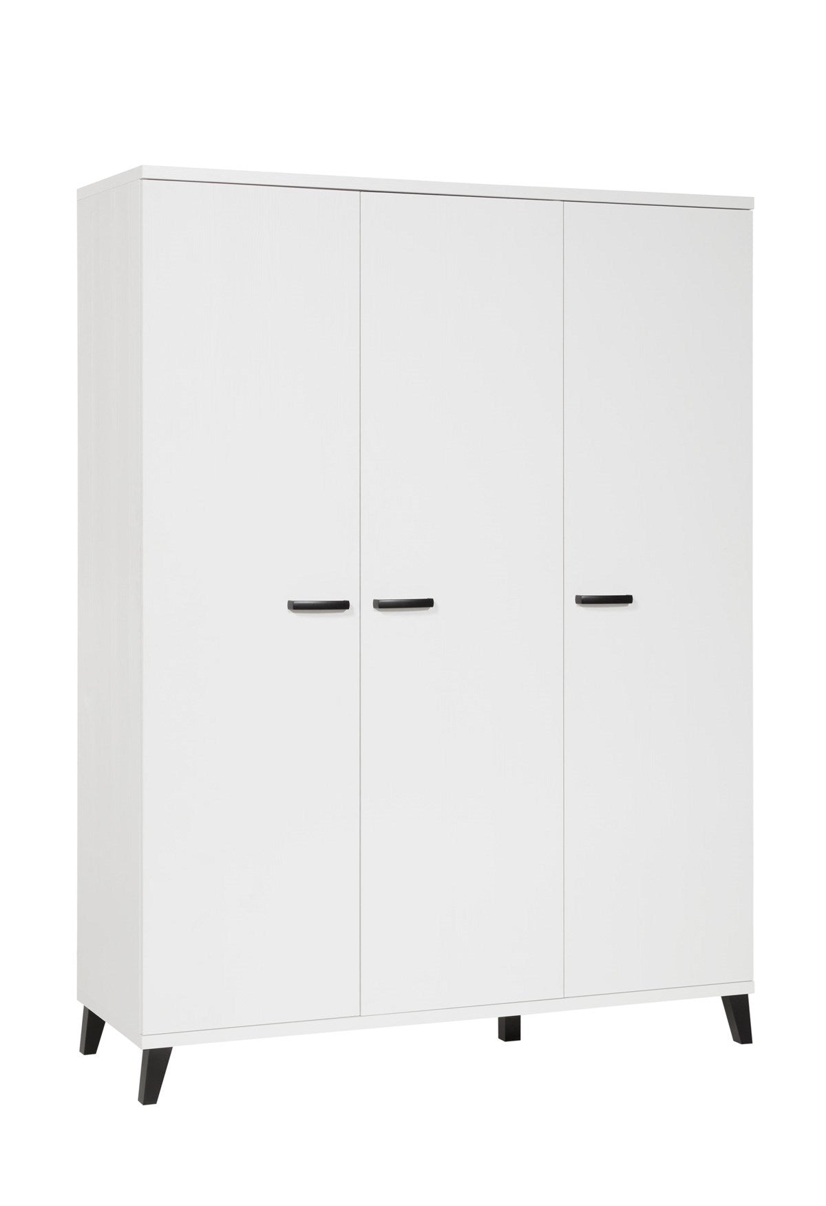 Kleerkast Evy - 3 deuren - wit - 150