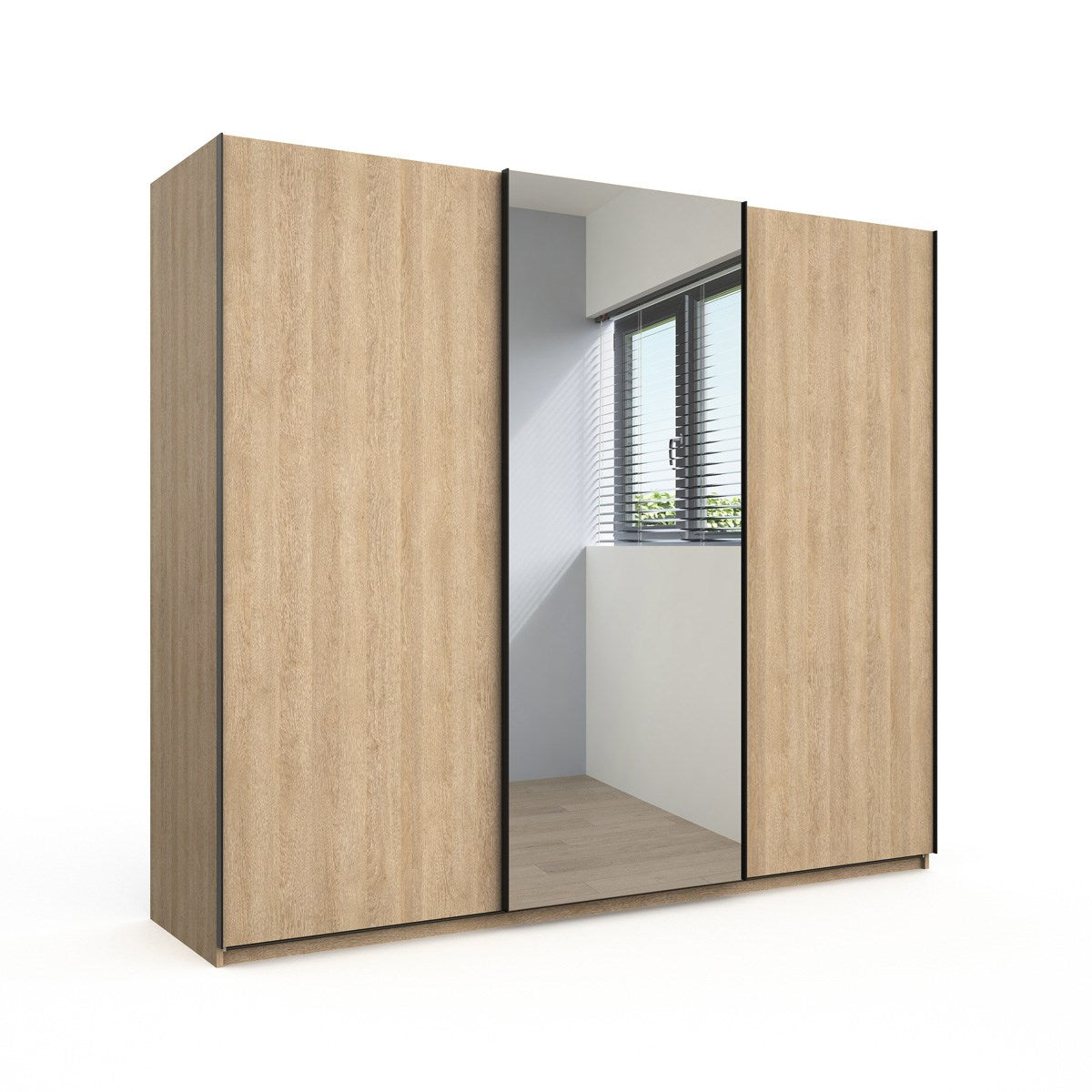Kleerkast Tessa - 3 schuifdeuren - 250