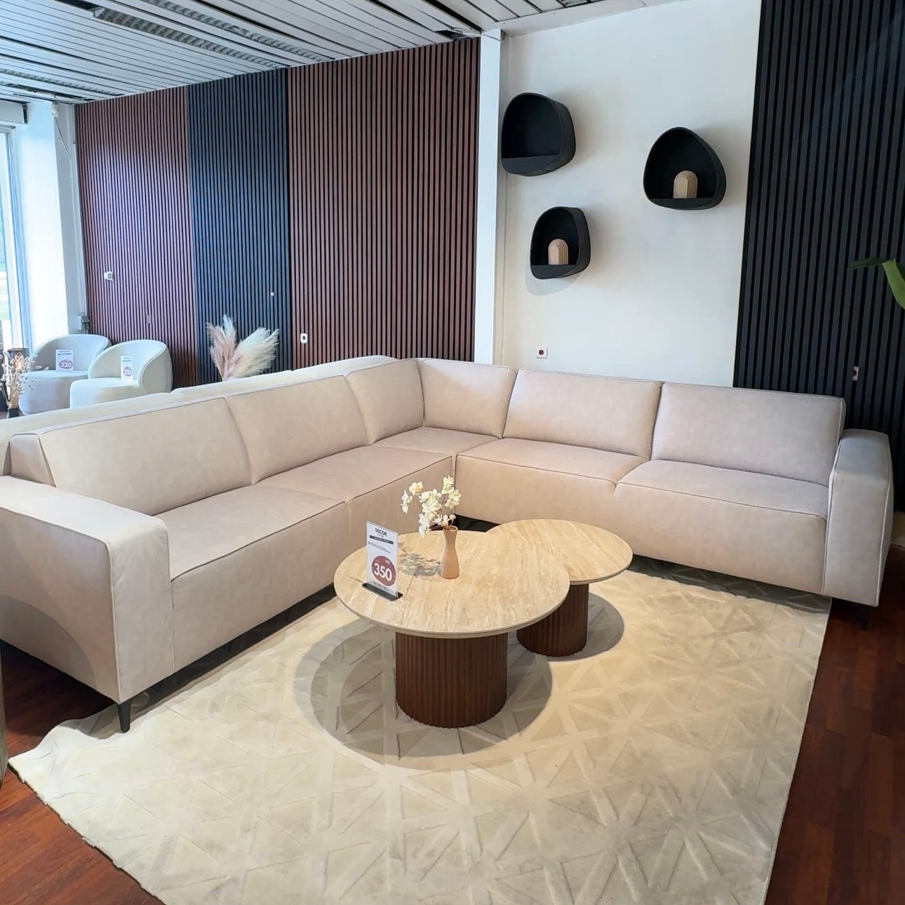 Hoekbank Nea — Licht Taupe