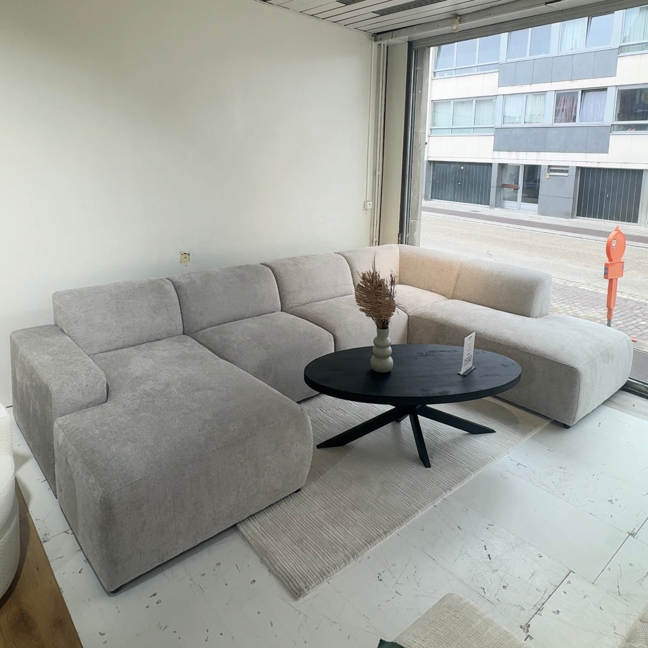 U-Bank | Lorena | Lichtgrijs | Japandi