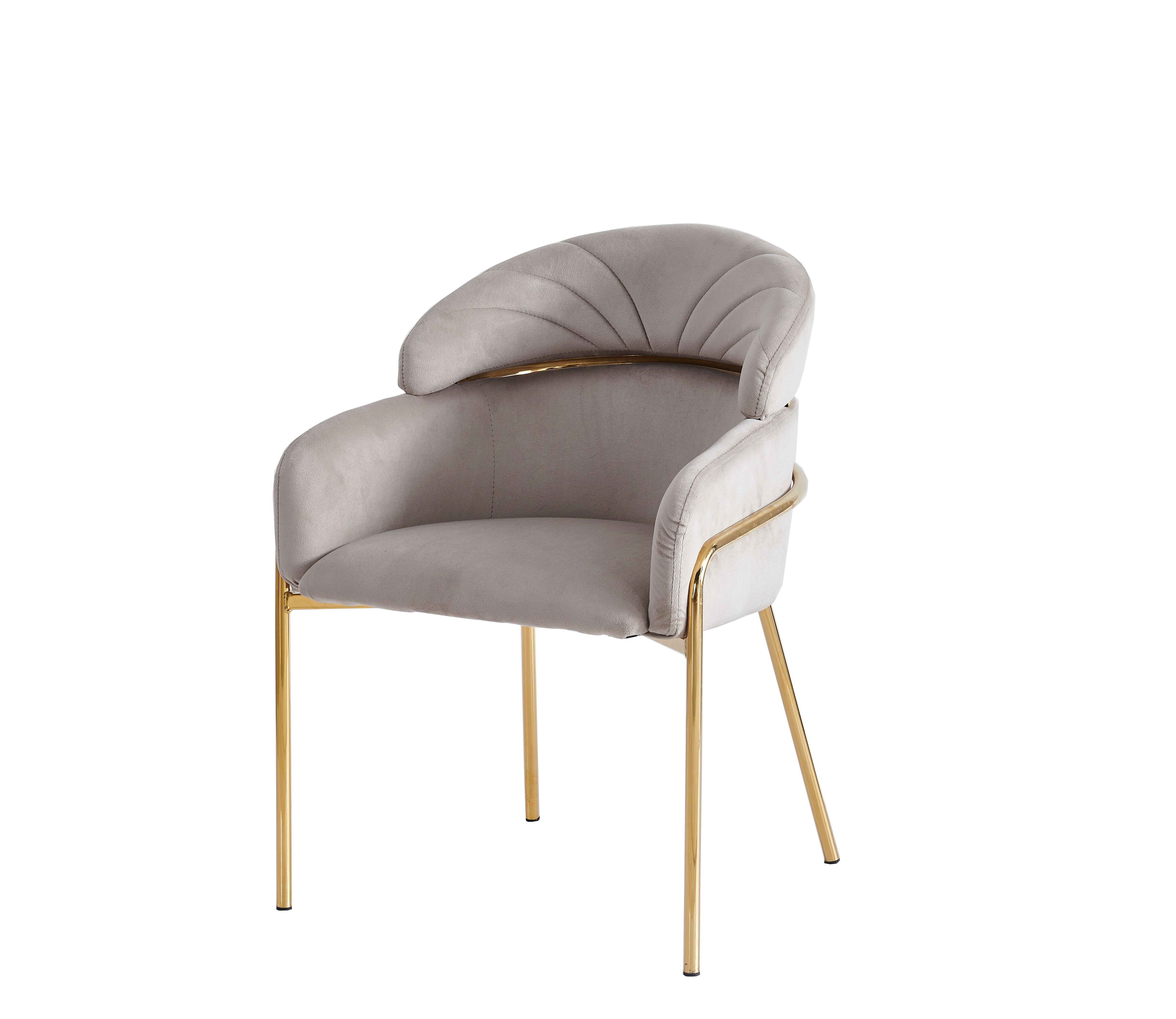 Emily Eetkamerstoel Goudkleur