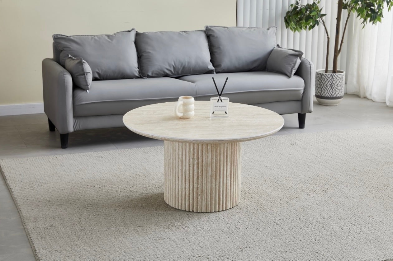 Salontafel Calypso - Travertinlook