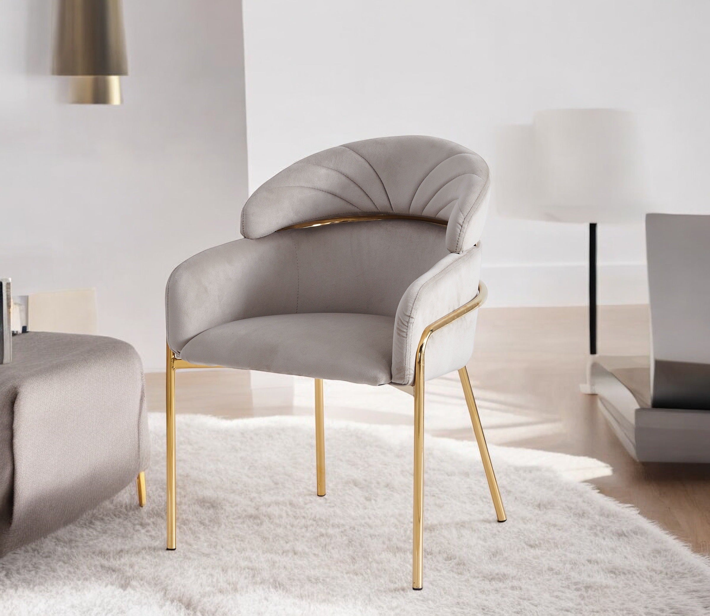 Emily Eetkamerstoel Goudkleur