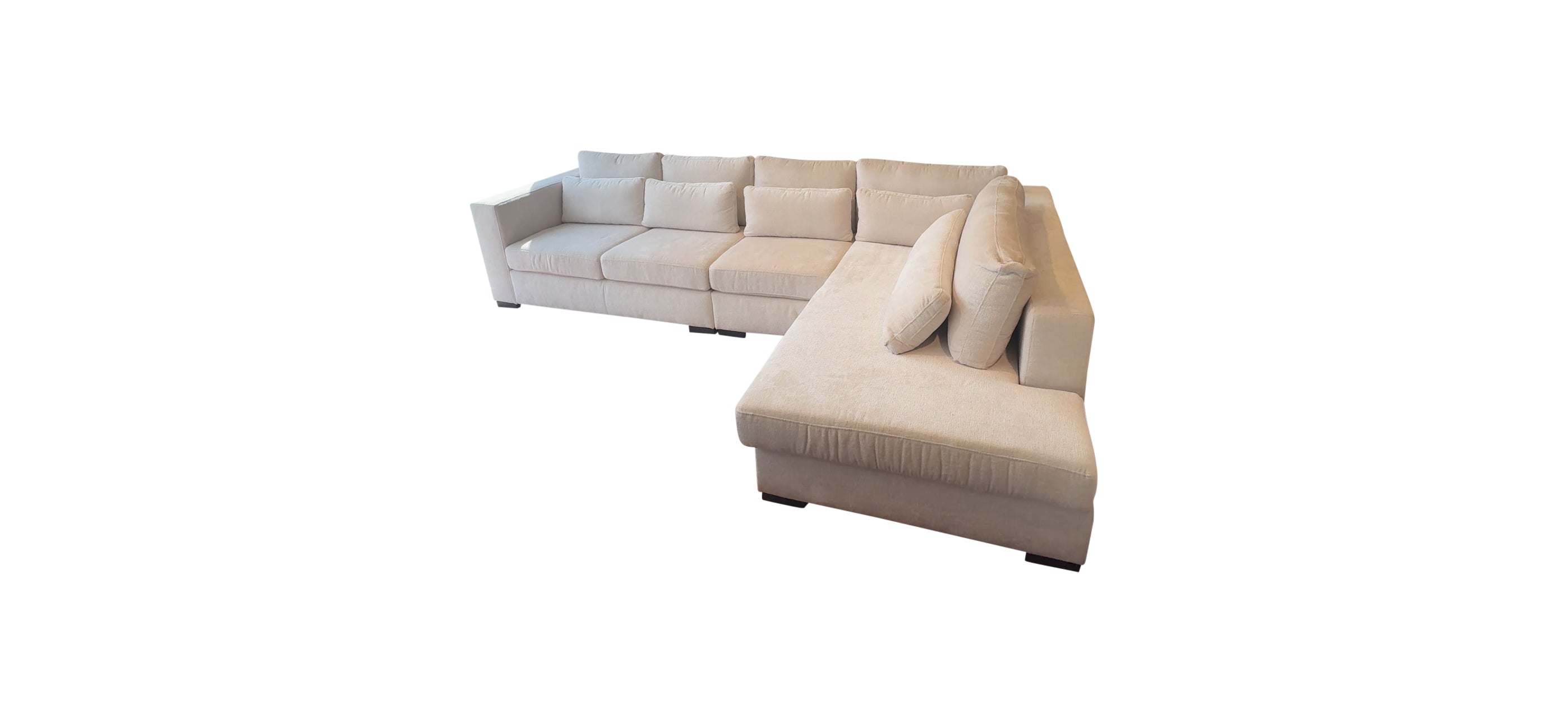 Hoeksalon GENUA - Ecru