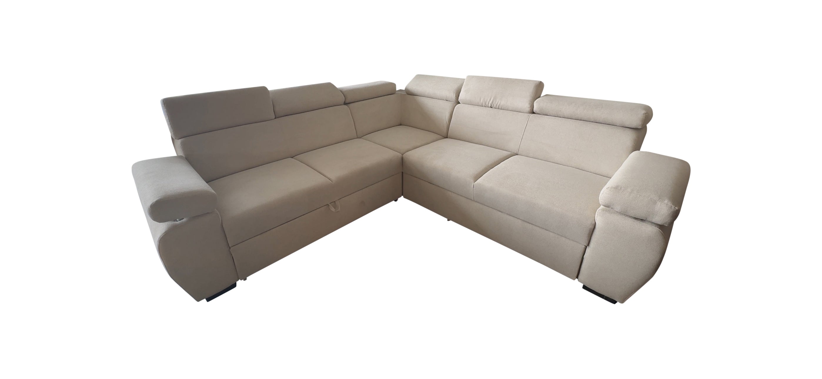 Hoeksalon BOSTON - Ecru