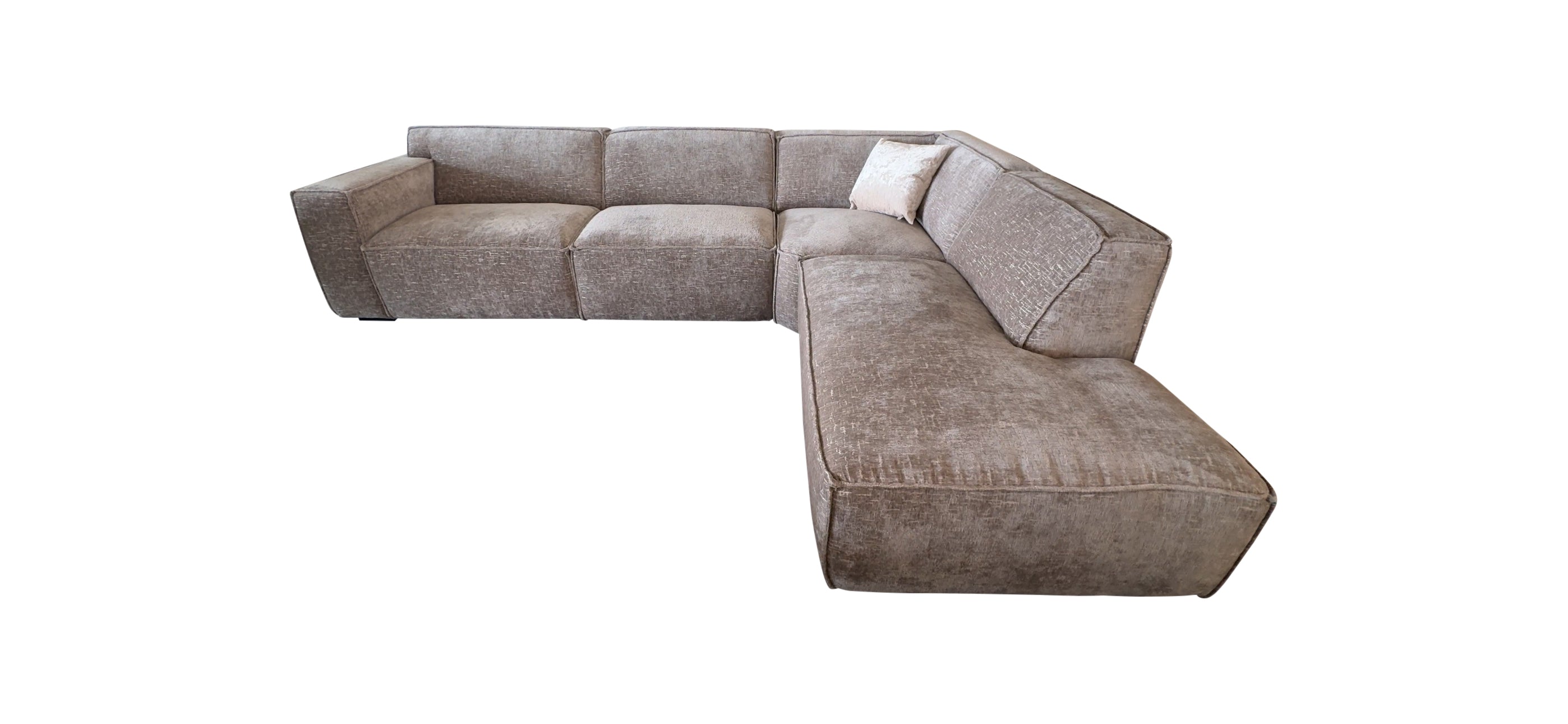 OUTLETDEALS - Hoekbank Oslo - Longchair Rechts