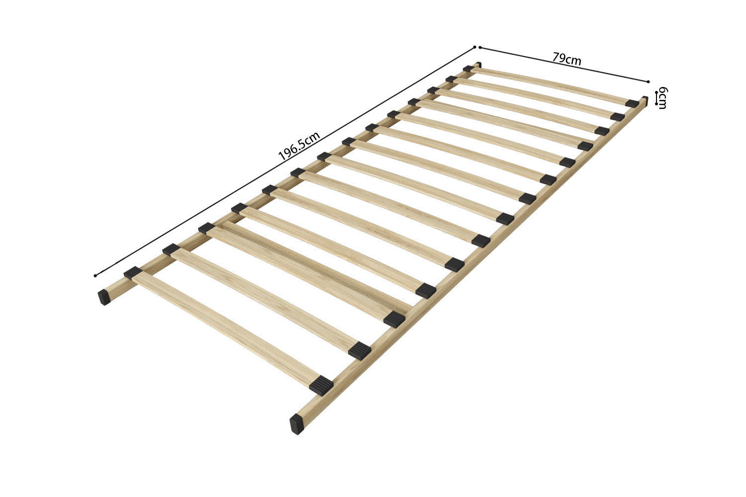 Lattenbodem 'Alpha' 80x200 - KIT