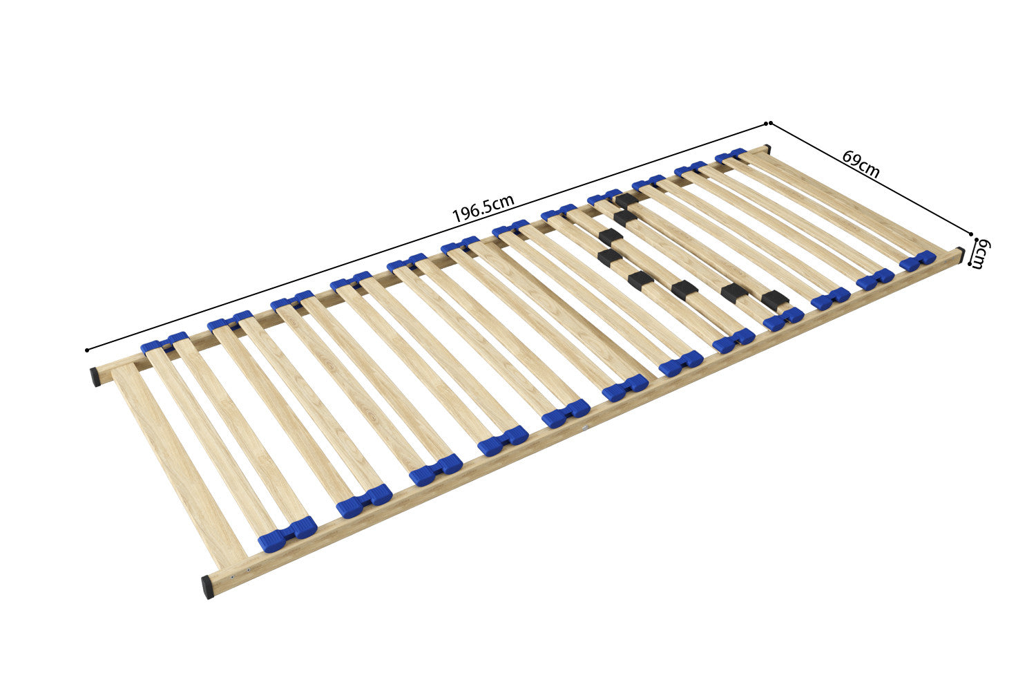 Lattenbodem 'Ruby' 70x200 - KIT