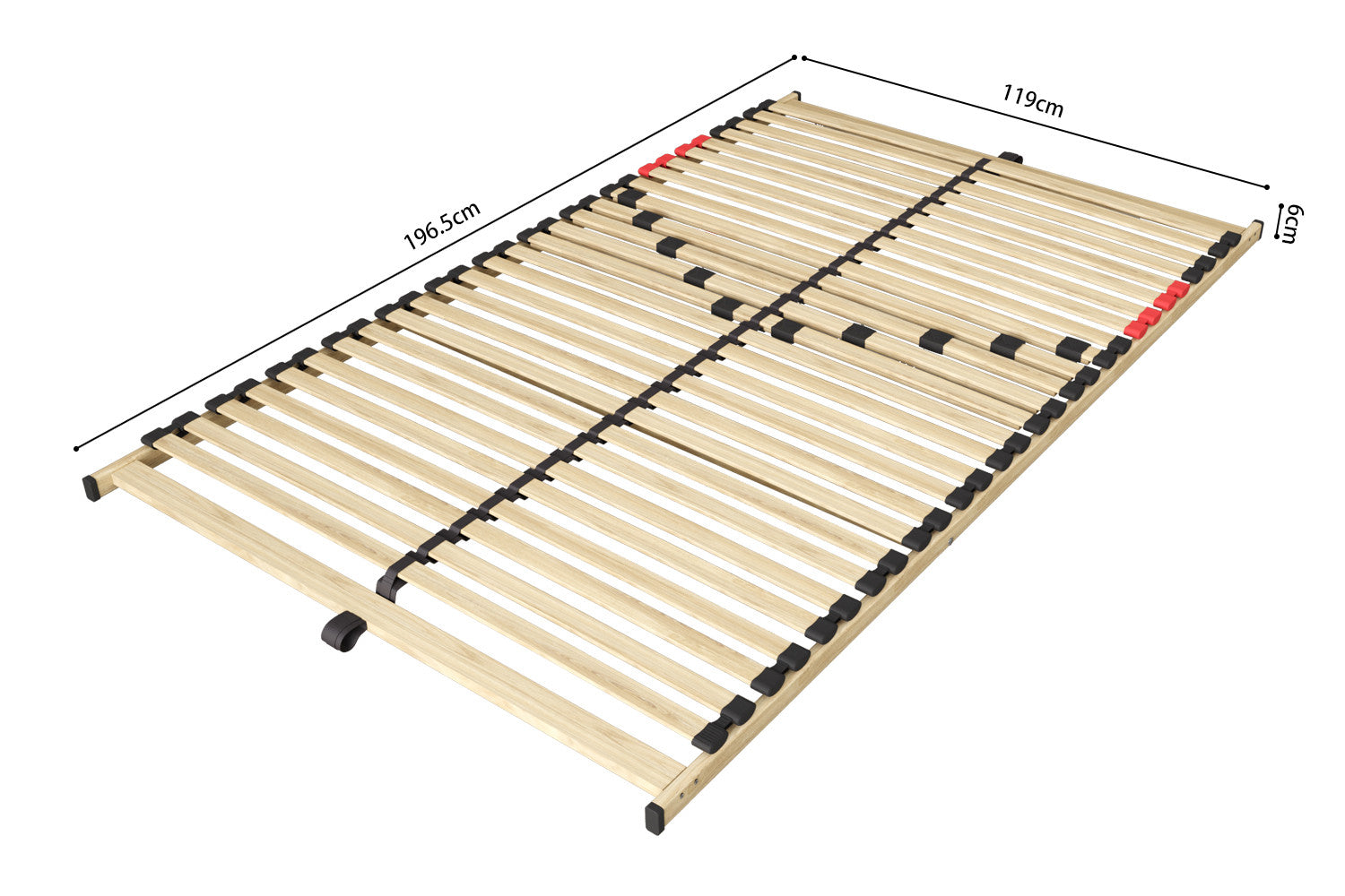 Lattenbodem 'Zittaro' 120x200