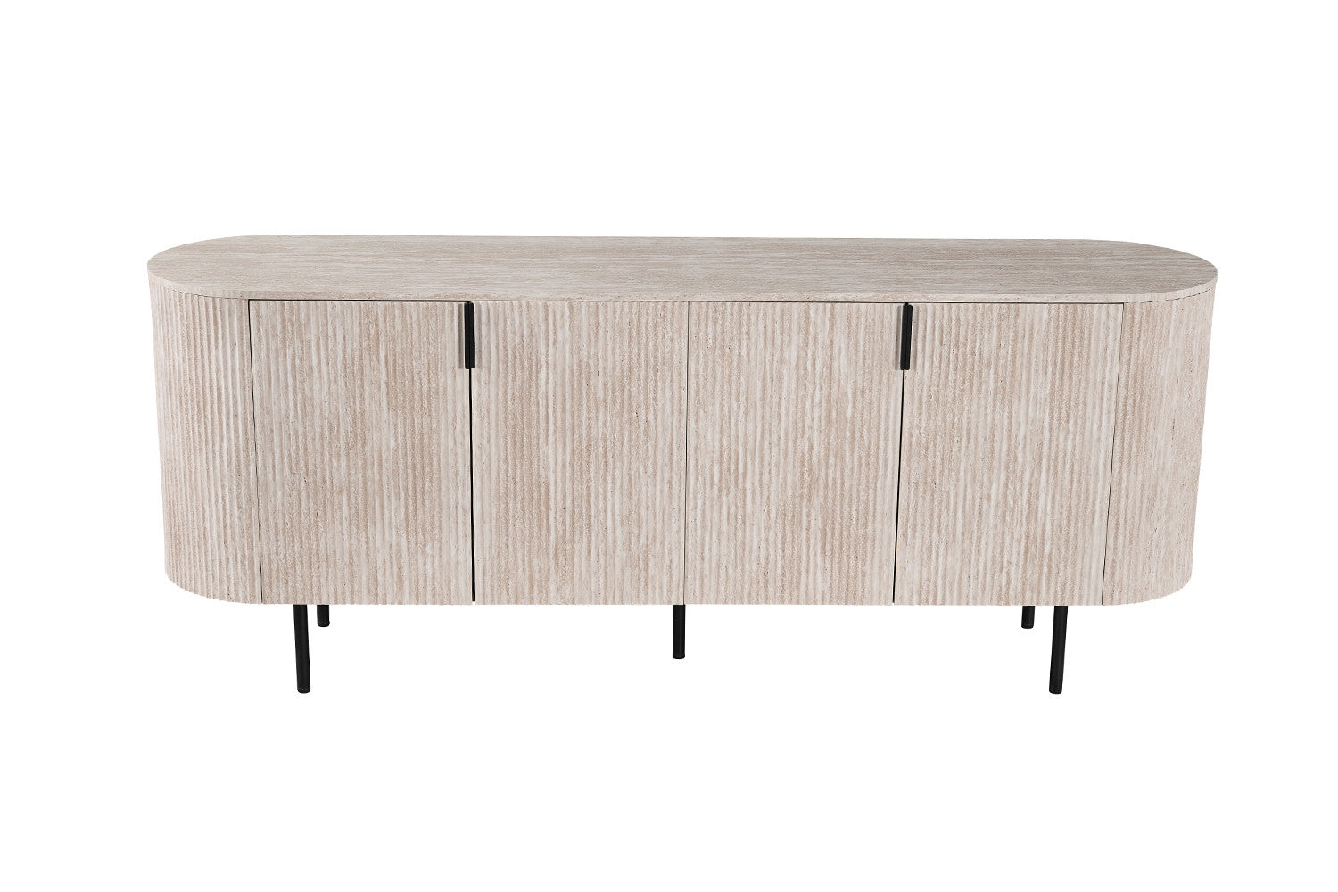 Dressoir 'Lagos' 200 cm Decor Travertin Beige