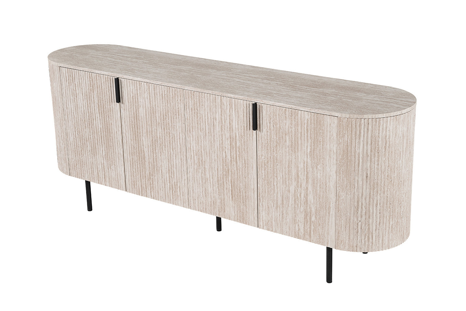 Dressoir 'Lagos' 200 cm Decor Travertin Beige