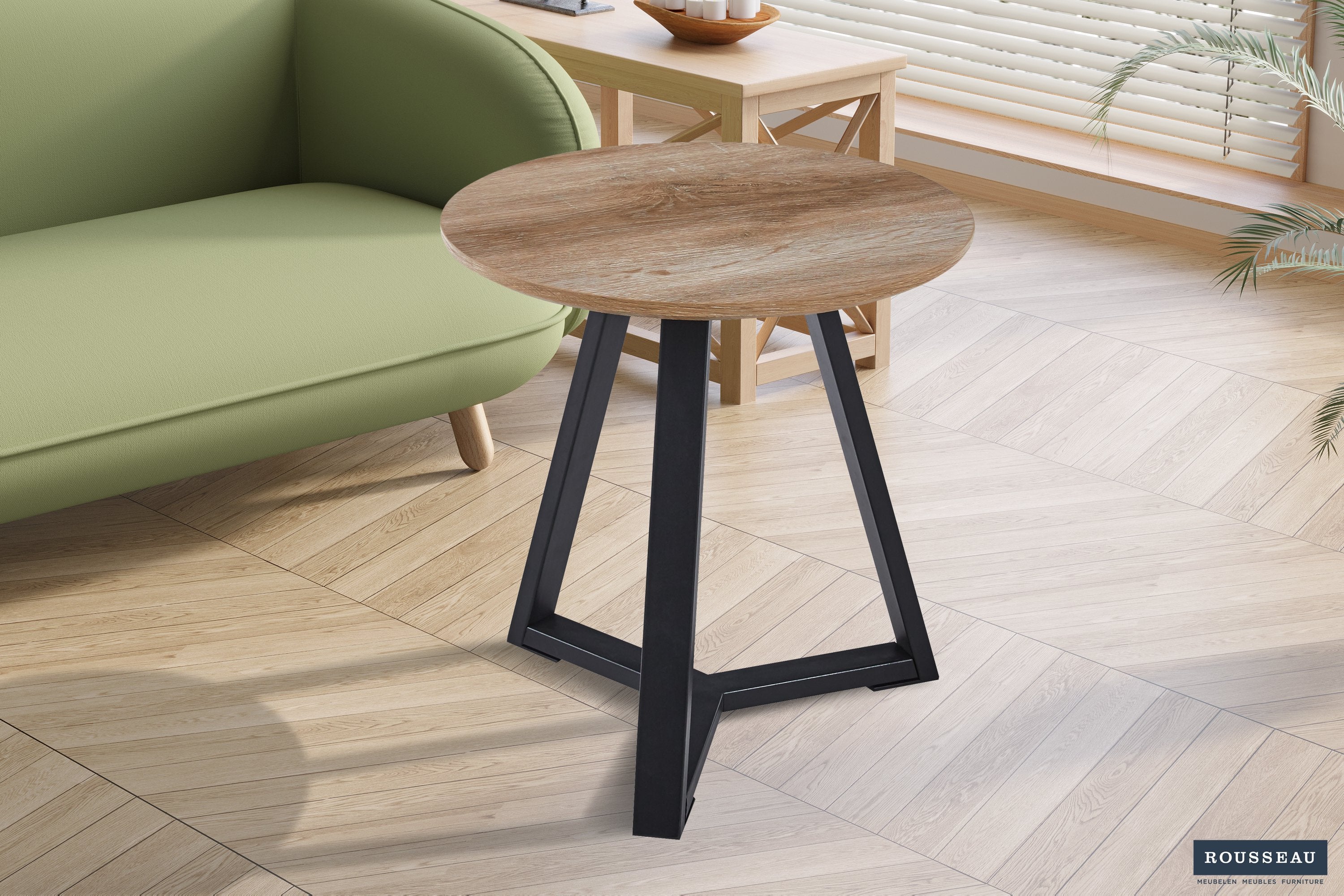 Bijzettafel 'Paso 2' Decor Oude Eik