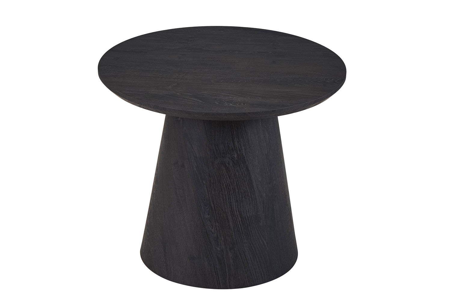 Bijzetttafel 'Miklos' 60 cm Rond Decor Donkerbruin
