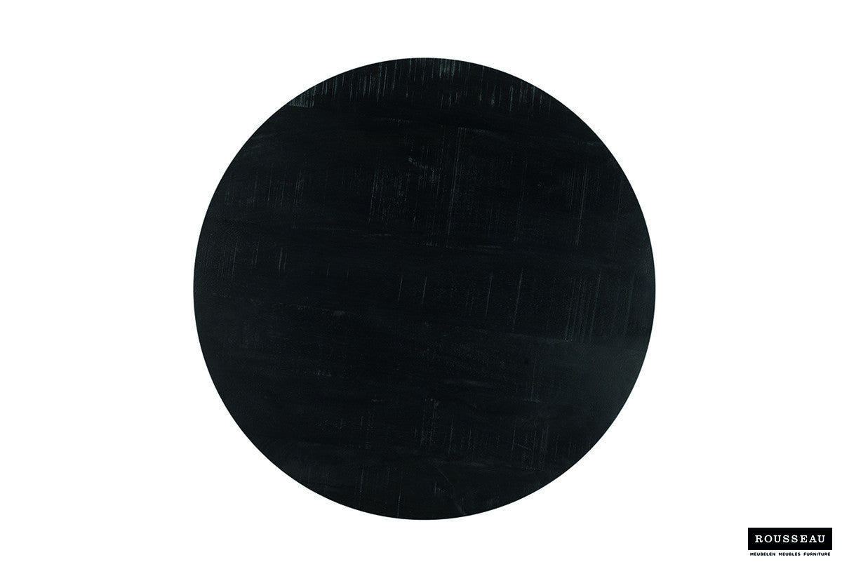 Salontafel 'Goja' 2-delig Mango hout zwart