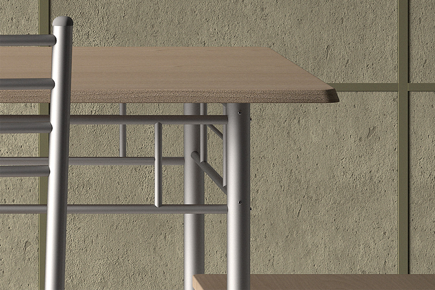 Tafelset 'Amelia' Decor sonoma