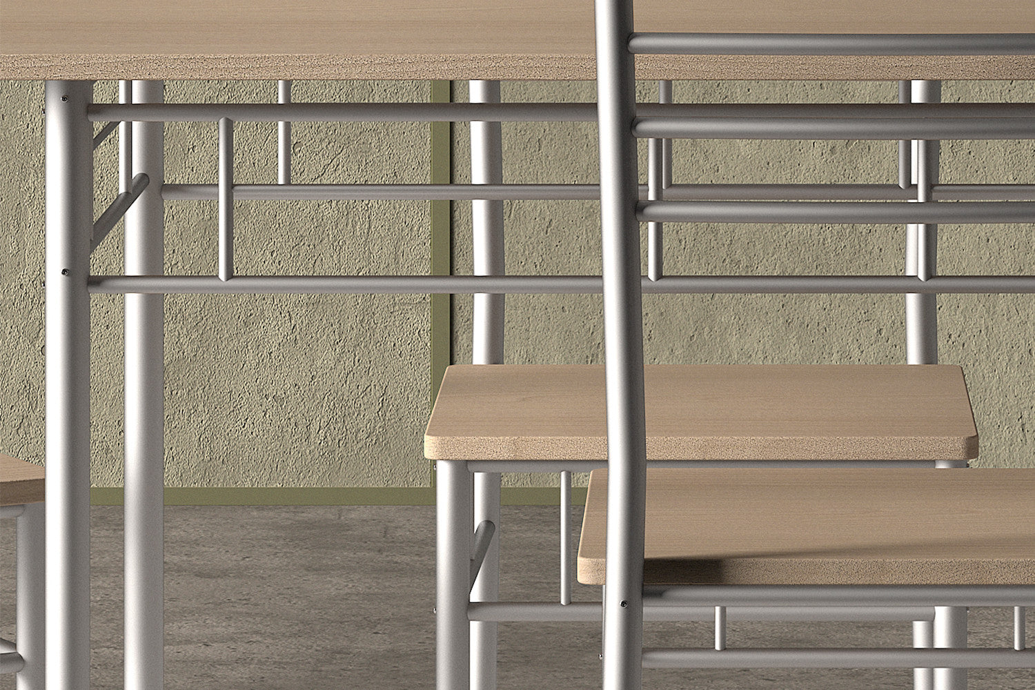 Tafelset 'Amelia' Decor sonoma