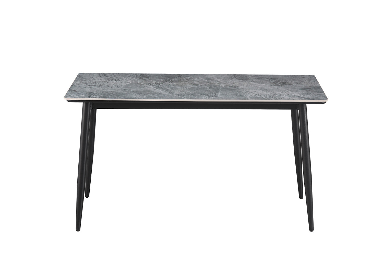 Tafel 'Kenzo' 140 cm Rechthoekig Steen Grijs