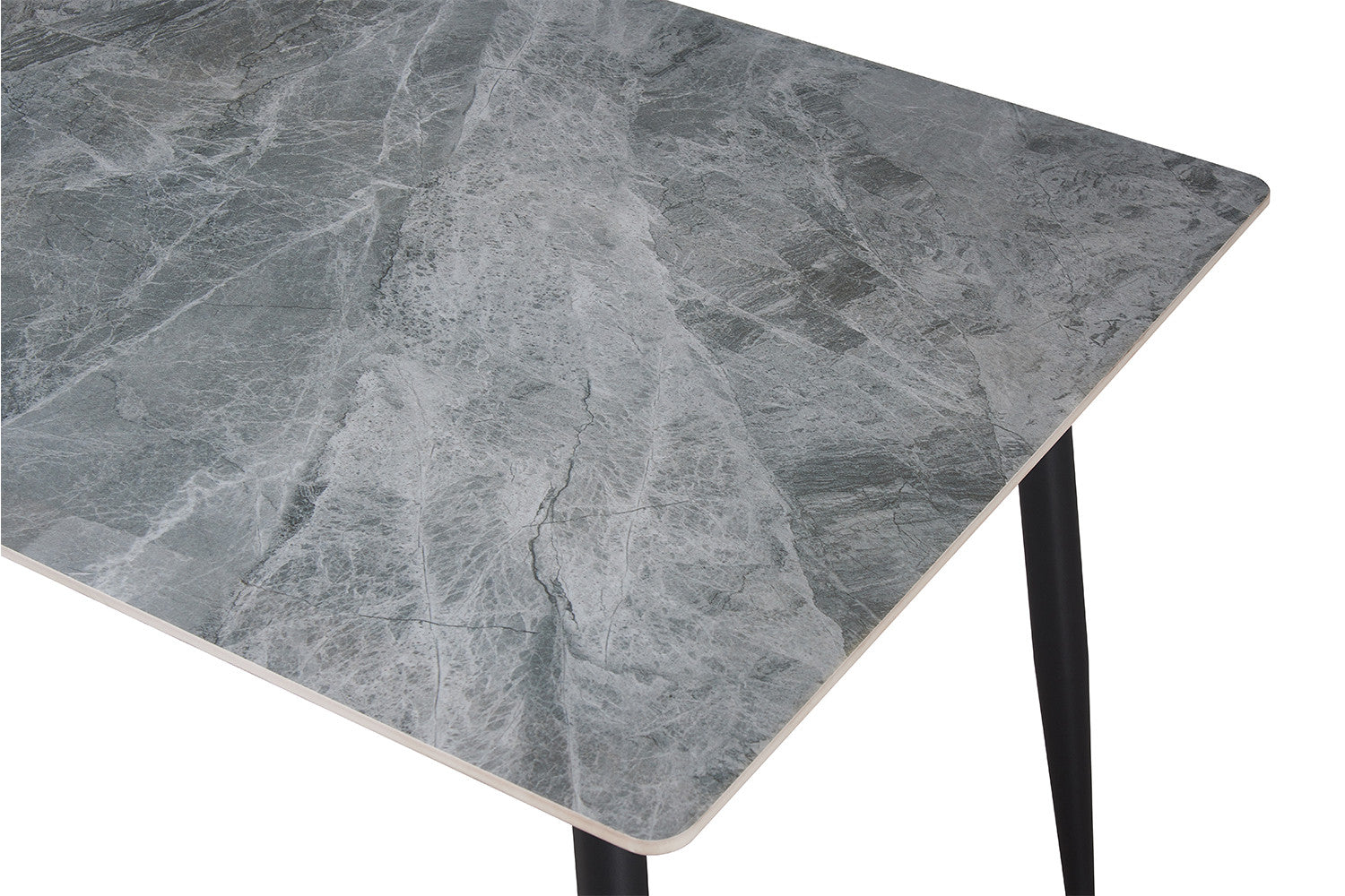 Tafel 'Kenzo' 140 cm Rechthoekig Steen Grijs