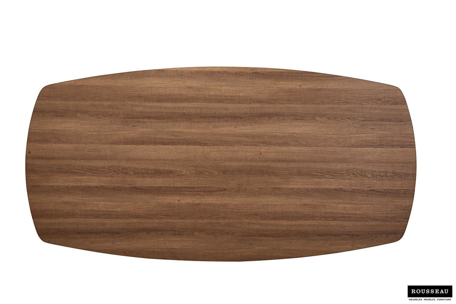 Tafel 'Aziz' 200 cm Deens Ovaal Decor Oude Eik