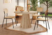 Tafel 'Tigo' 120 cm Rond Decor Oude eik