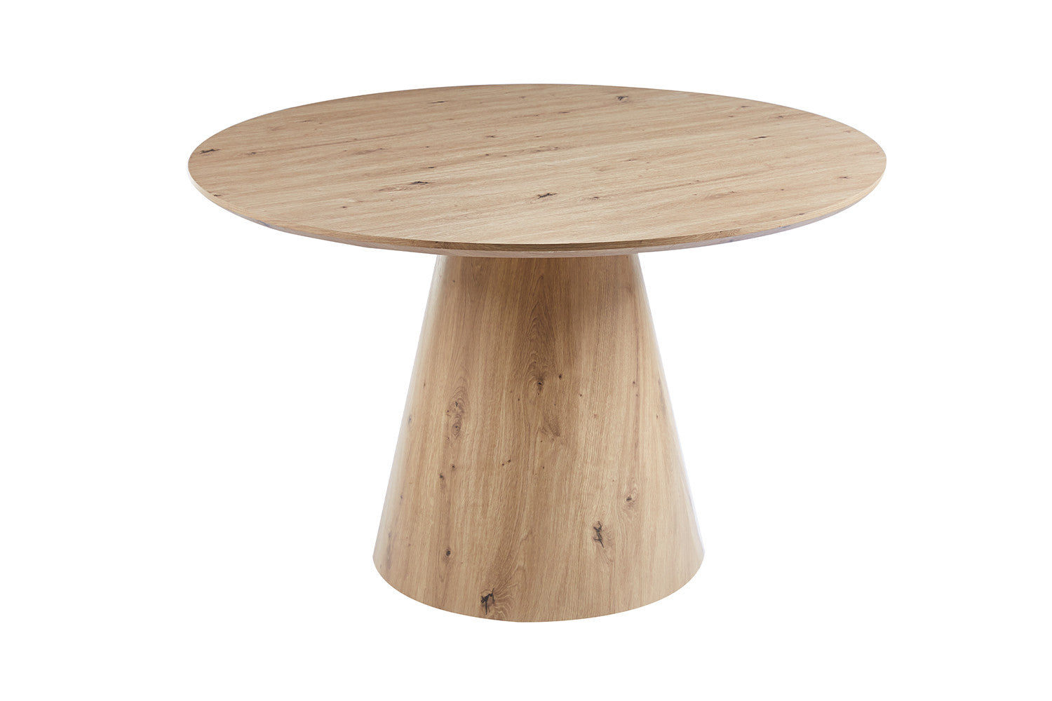Tafel 'Tigo' 120 cm Rond Decor Oude eik
