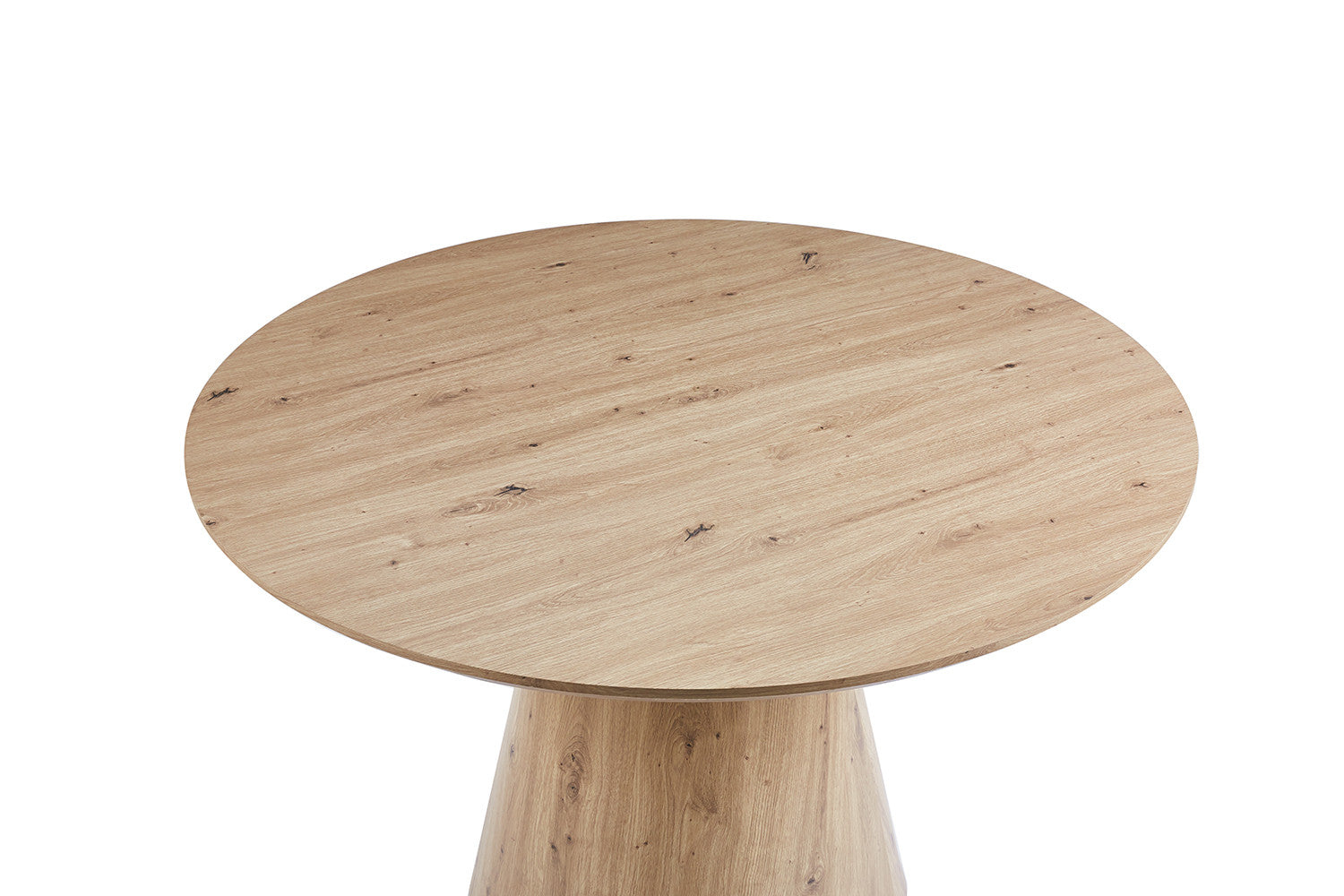 Tafel 'Tigo' 120 cm Rond Decor Oude eik