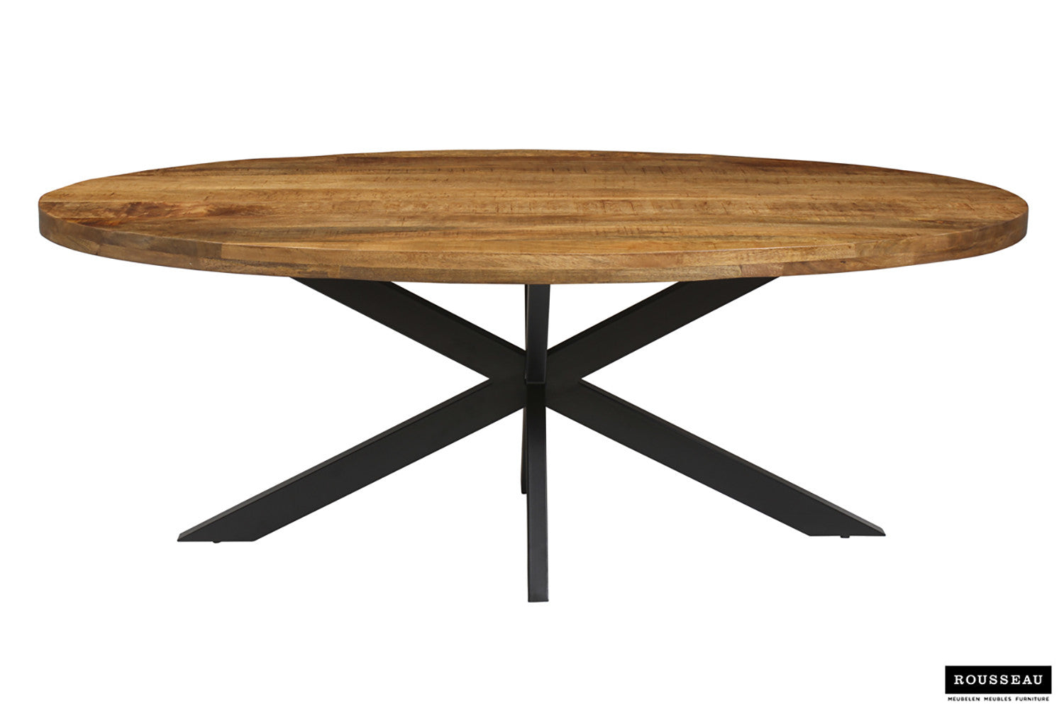 Tafel 'Alexa' 200 cm Ovaal Mangohout