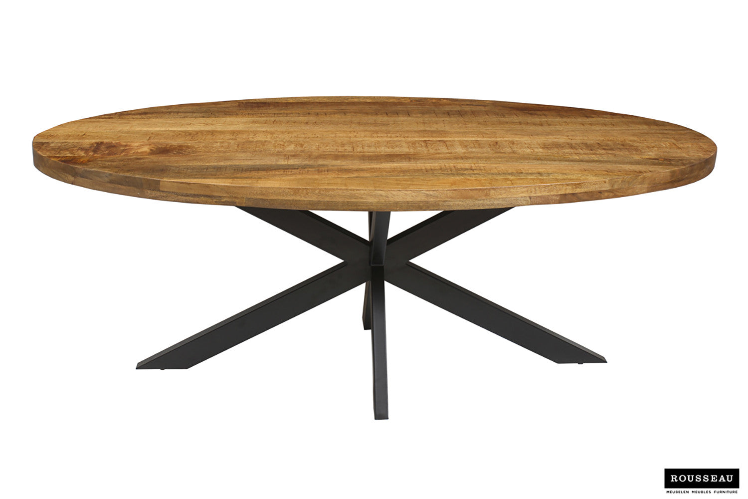 Tafel 'Alexa' 200 cm Ovaal Mangohout