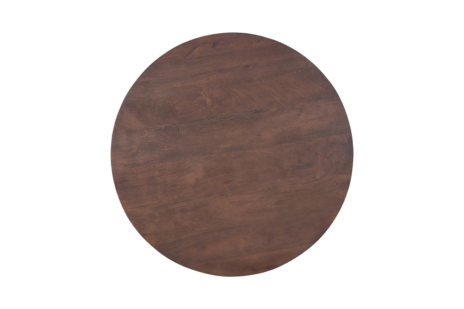 Tafel 'Tommy' 130 cm Rond Mangohout Bruin