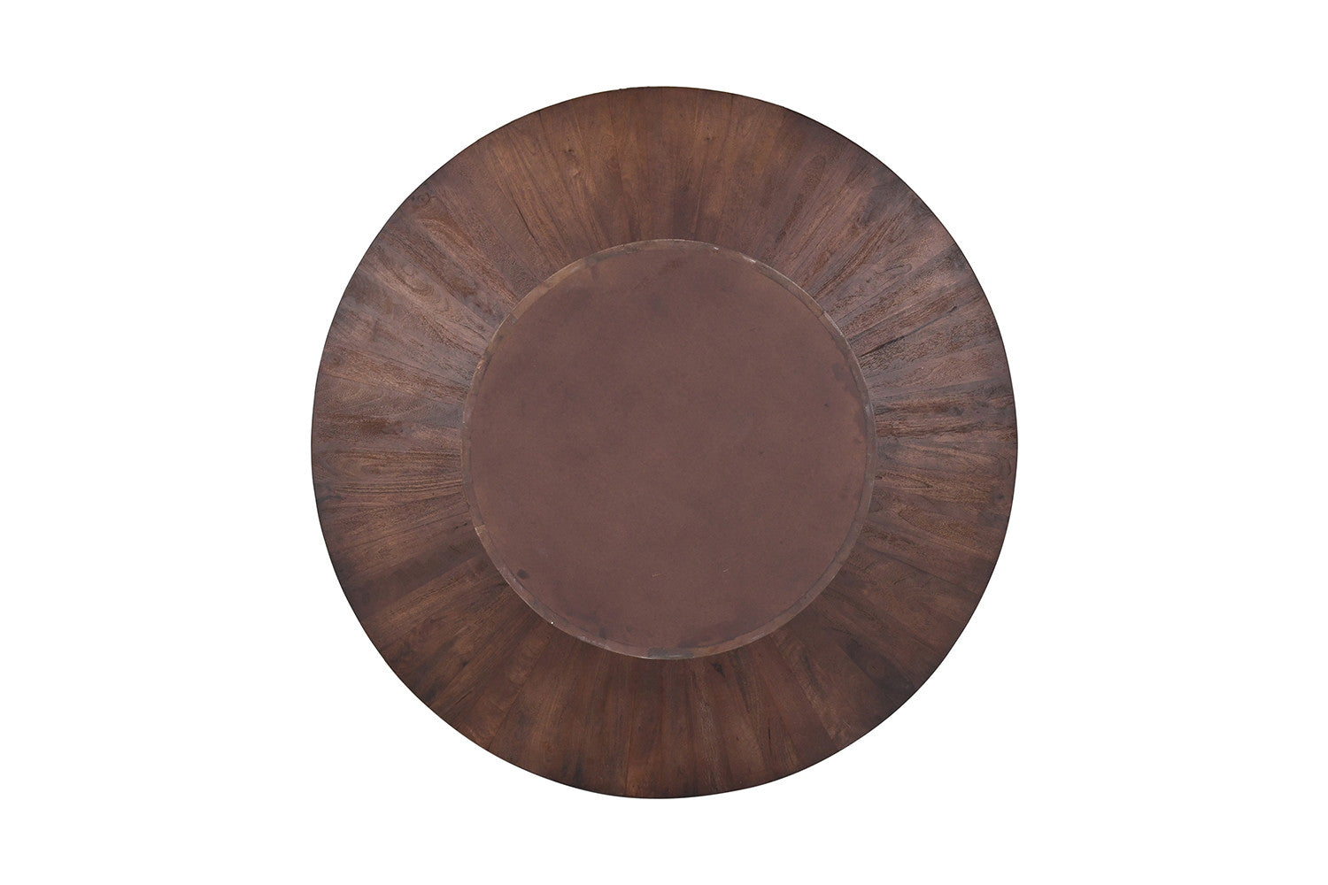 Tafel 'Tommy' 130 cm Rond Mangohout Bruin