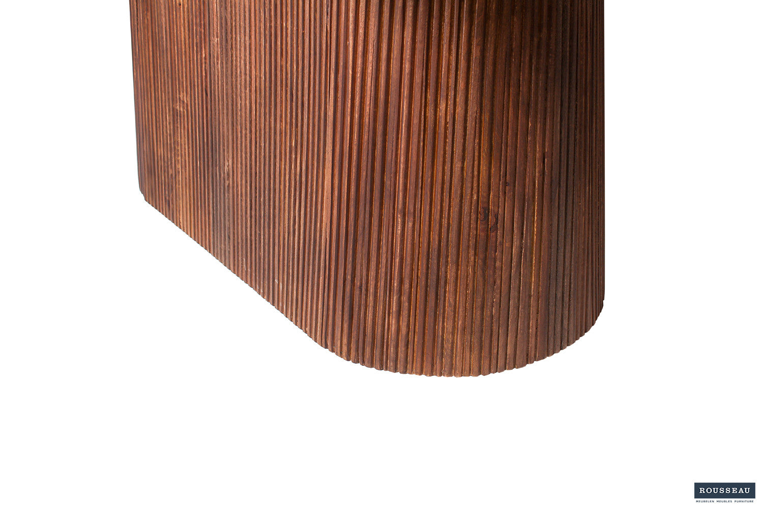 Tafel 'Miguel' 230 cm Ovaal Mangohout Lichtbruin
