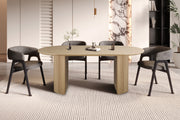 Tafel 'Lagos' 200 cm Ovaal Decor Eik Naturel