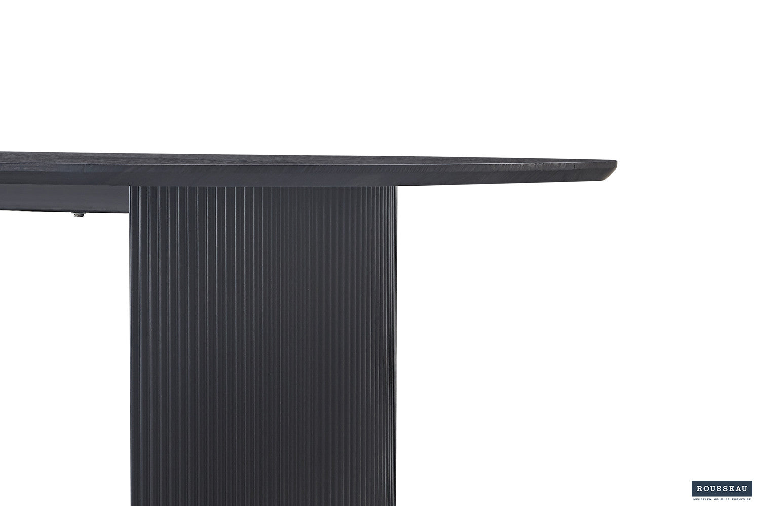 Tafel 'Lagos' 200 cm Ovaal Decor Donkerbruin