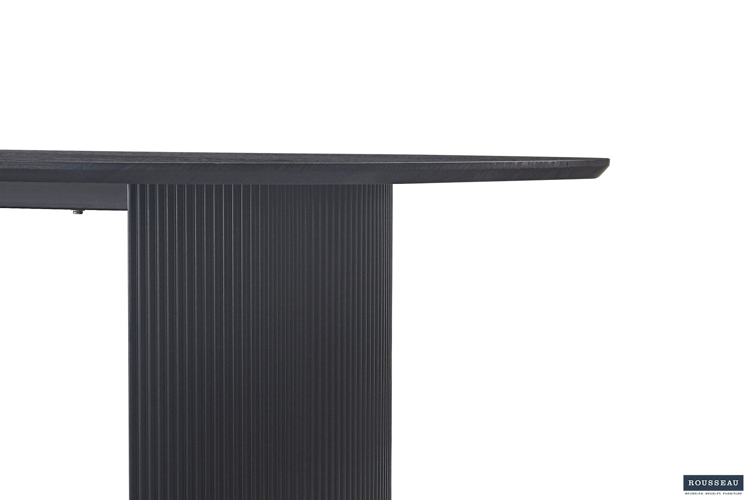 Tafel 'Lagos' 200 cm Ovaal Decor Donkerbruin