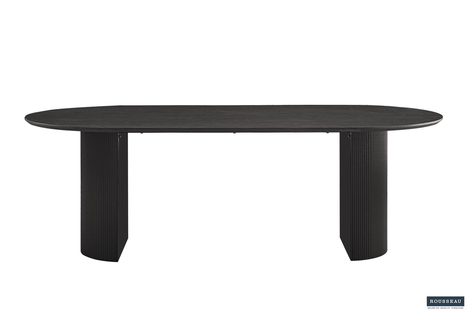 Tafel 'Lagos' 220 cm Ovaal Decor Donkerbruin
