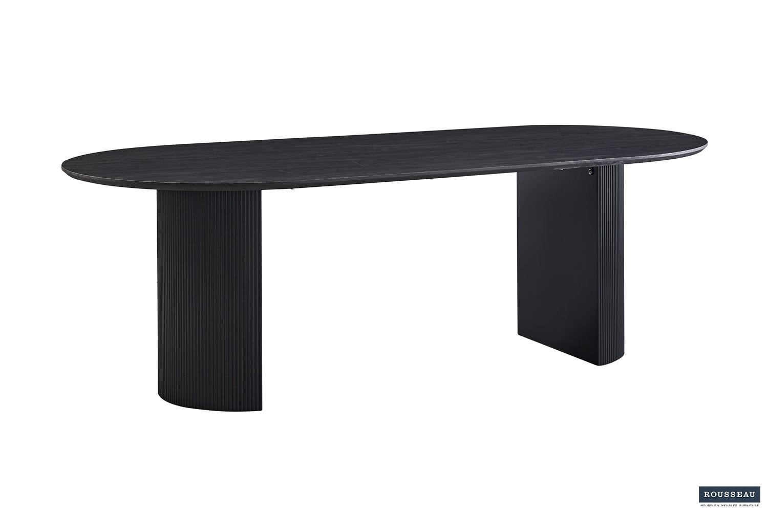 Tafel 'Lagos' 220 cm Ovaal Decor Donkerbruin